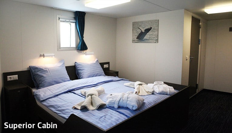 Ortelius Superior Cabin: ctsy of Oceanwide Expeditions Ortelius Superior Cabin