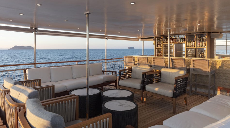 Grace Yacht, Galapagos Islands - Lounge Grace Yacht, Galapagos Islands - Lounge
