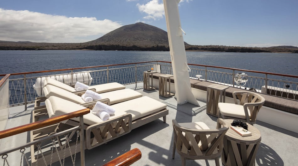 Grace Yacht, Galapagos Islands - Sun Deck Grace Yacht, Galapagos Islands - Sun Deck