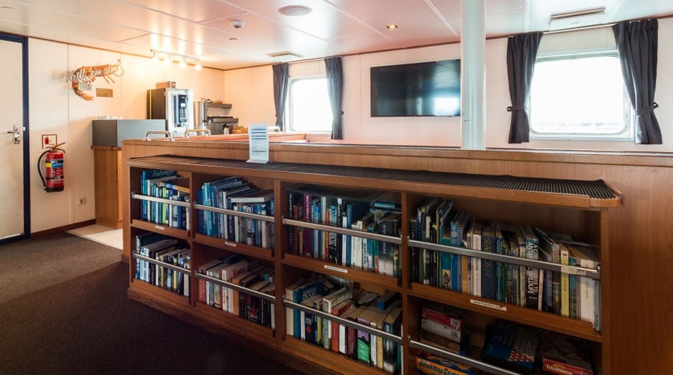 Ortelius Library: ctsy of Oceanwide Expeditions Ortelius Library