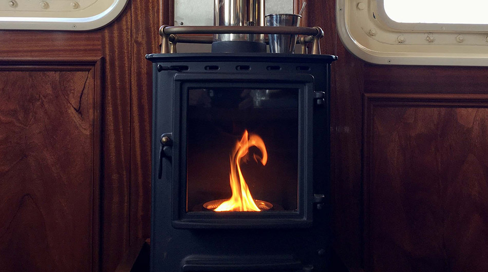 M/S Balto - Fireplace on yacht M/S Balto - Fireplace on yacht