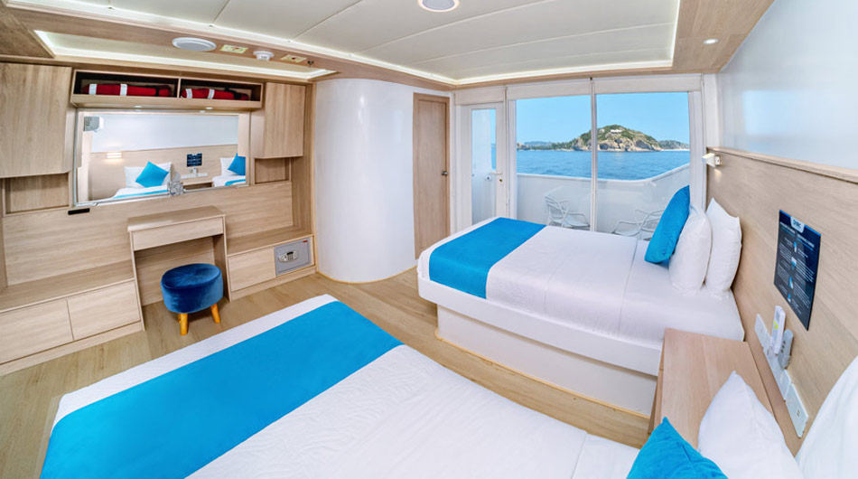 Treasure of the Galapagos Twin Stateroom Treasure of the Galapagos Twin Stateroom