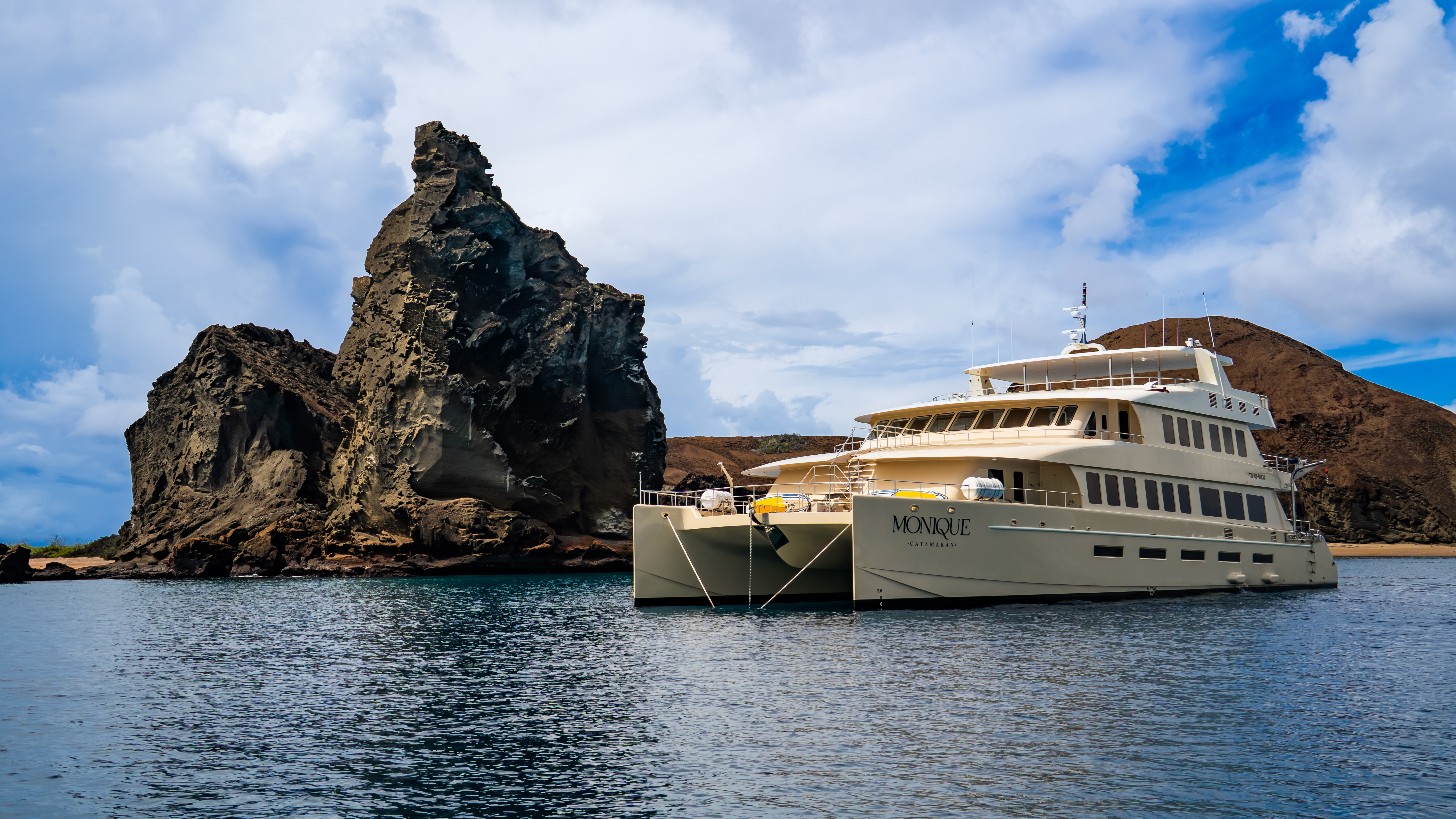 M/C Monique Catamaran Exterior View M/C Monique Catamaran Exterior View