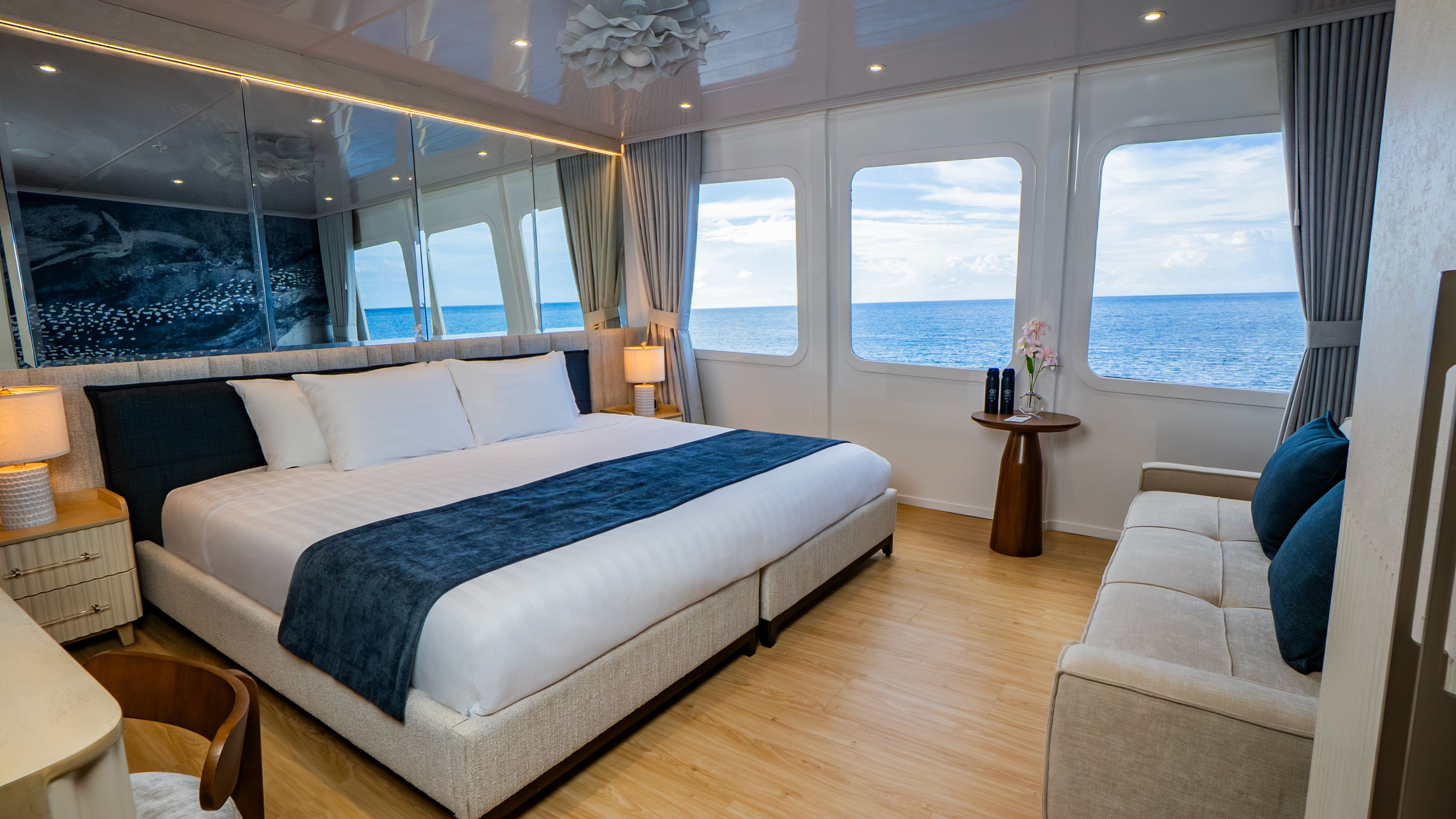 M/C Monique Catamaran Golden Stateroom King M/C Monique Catamaran Golden Stateroom King
