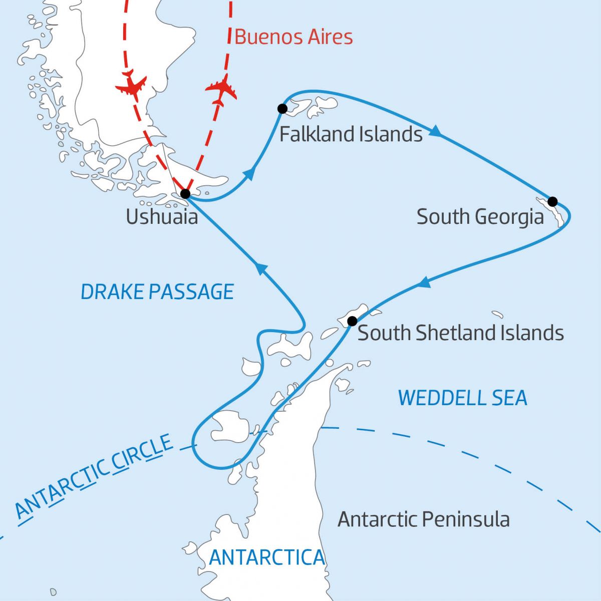 Beyond The Polar Circle Antarctica Cruises Tours