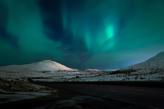 Aurora Borealis - The Northern Lights. Aurora Borealis - The Northern Lights.