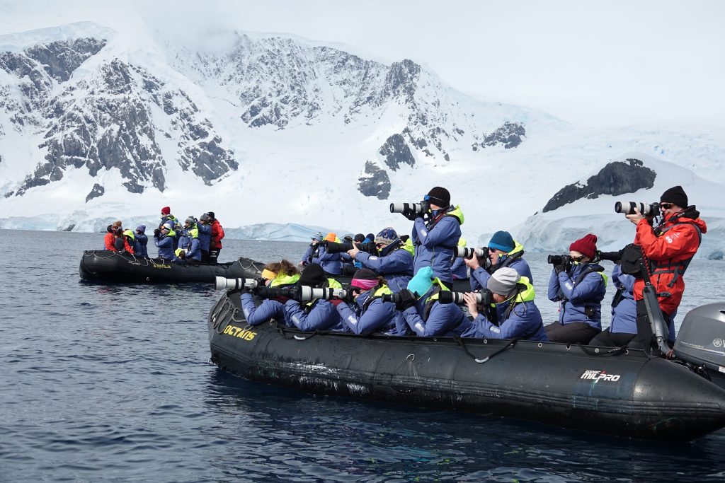 Photography program on Ocean Endeavour with expert Antarctic guides