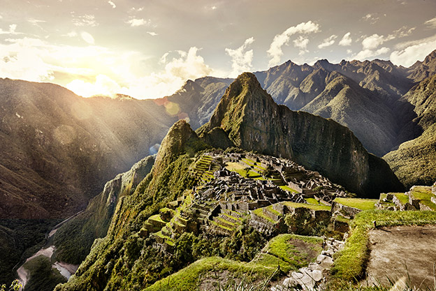 the ancient Inca City of Machu Picchu the ancient Inca City of Machu Picchu