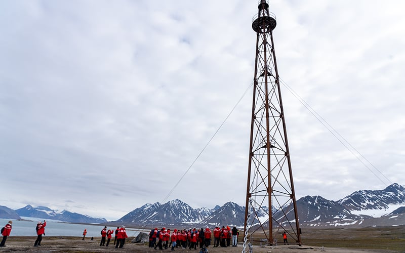 Ny Alesund mast
