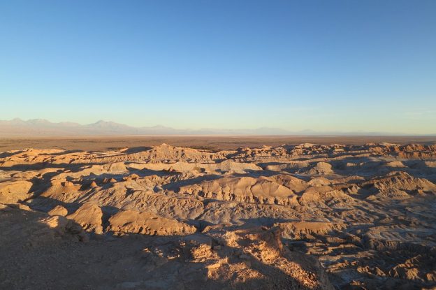 The Atacama desert in Chile. The Atacama desert in Chile.