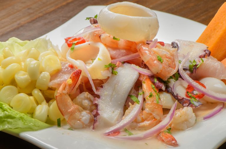 ceviche in Peru