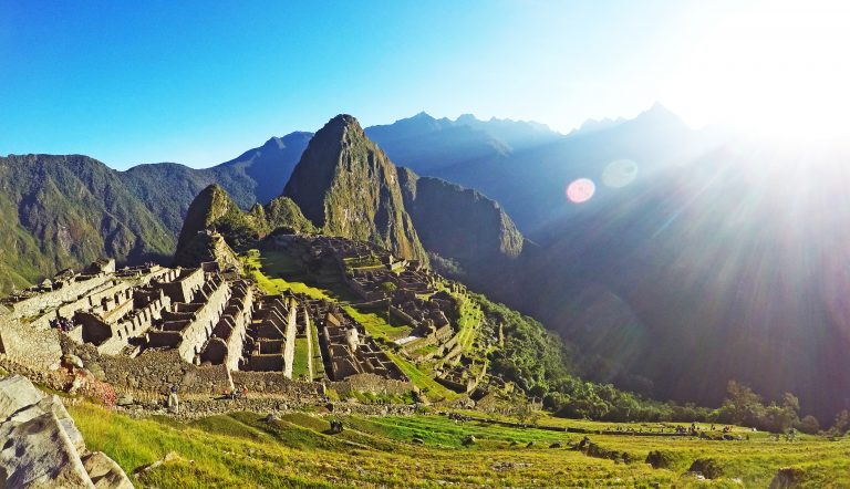 The views of Machu Picchu, Peru