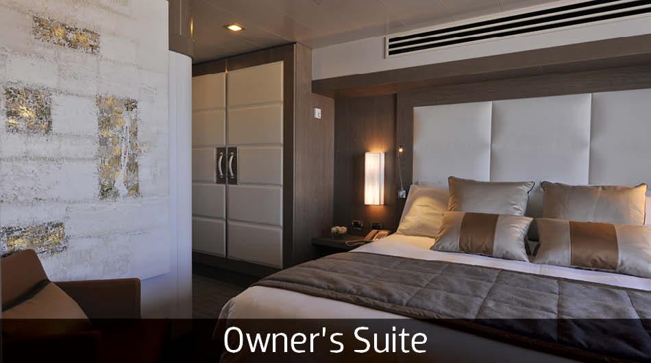 L'Austral Owner's Suite Cabin Interior