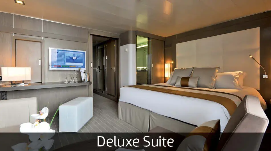 L'Austral Deluxe Suite Cabin Interioir