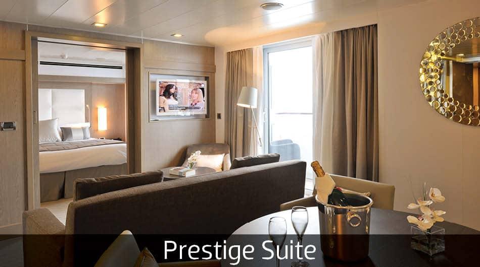 L'Austral Prestige Suite Cabin Interior