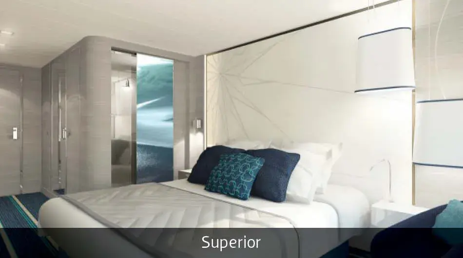 Le Lyrial Superior Cabin Interior