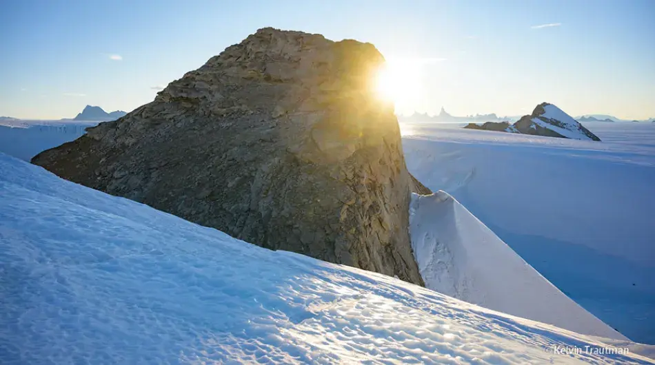 Scenic Antarctica while touring with White Desert