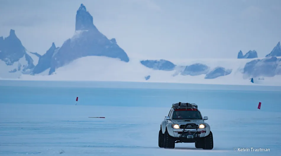 White Desert activities in Antarctica