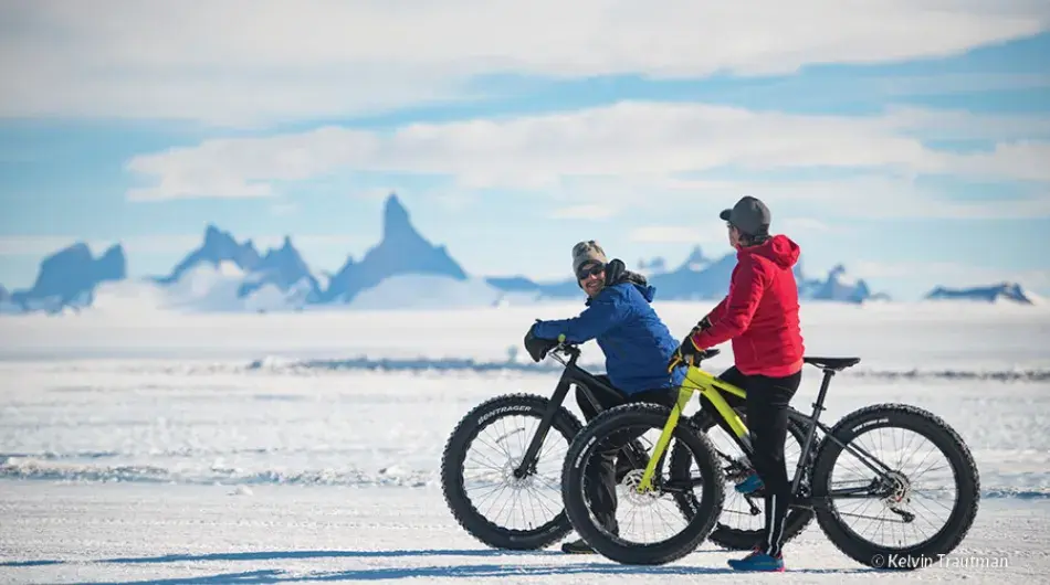 White Desert activities in Antarctica