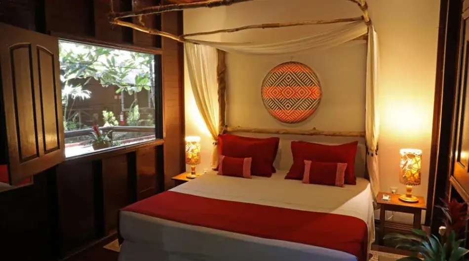 Amazon jungle ecopark bedroom