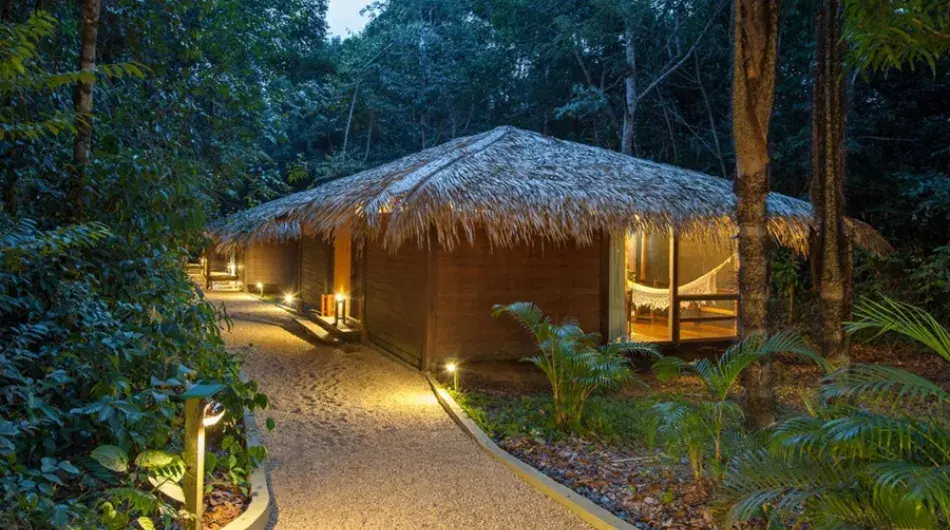 Anavilhanas lodge bungalow