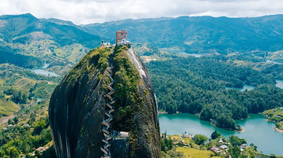 El Penol rock of Guatape, Colombia