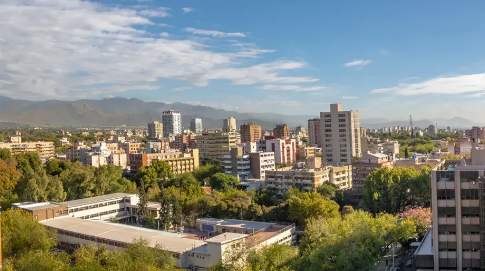 Mendoza city view