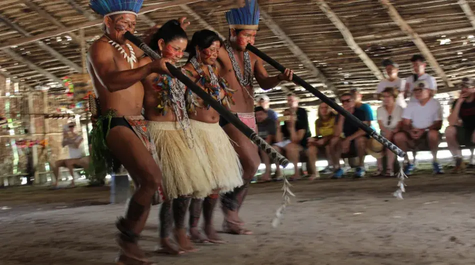 Traditional amazonian dance