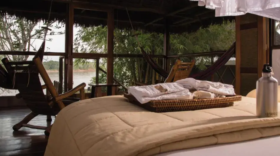 Inkaterra reserva amazonica bedroom