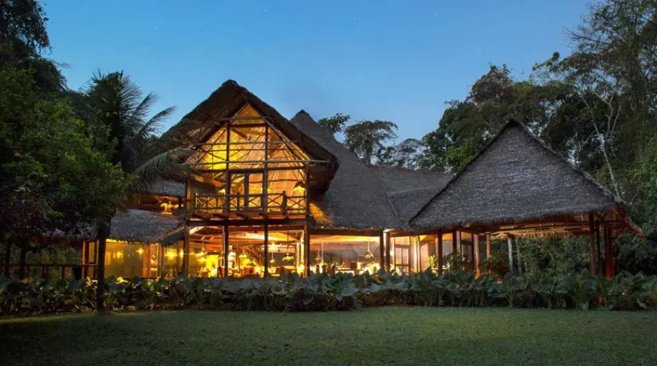 Inkaterra reserva amazonica jungle lodge main facade