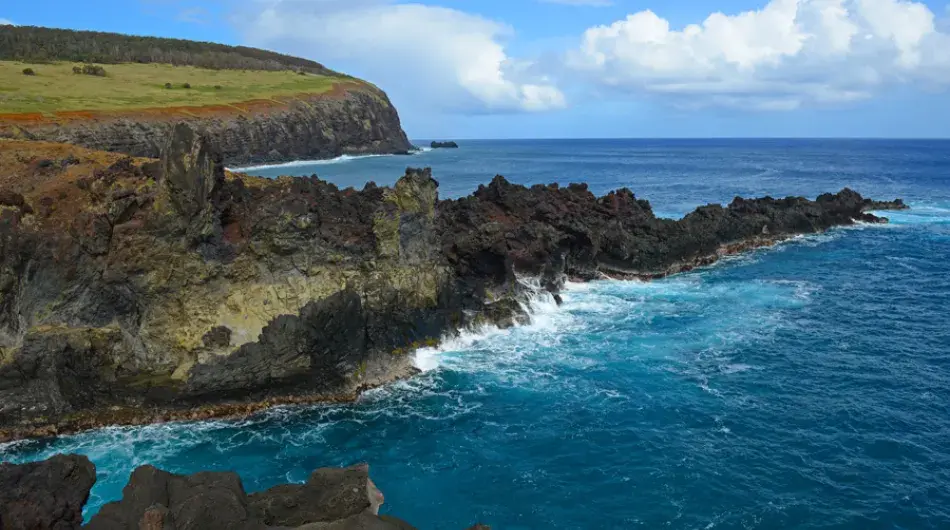 Easter Island coastal panorama