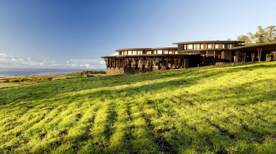 Explora easter island luxury hotel panorama