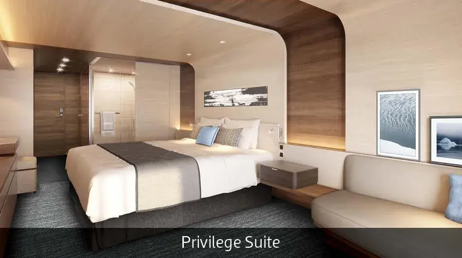 Le Commandant Charcot Priviledge Suite Interior