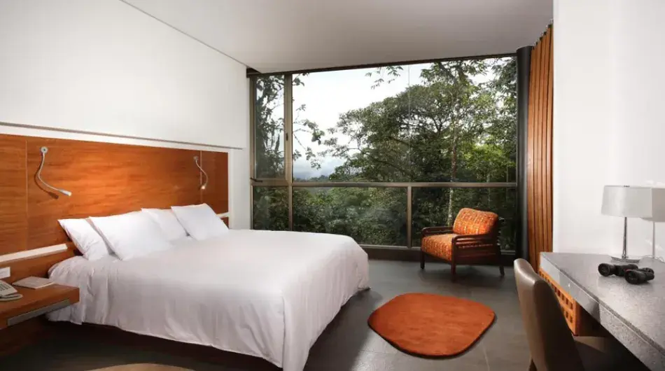 Mashpi lodge bedroom