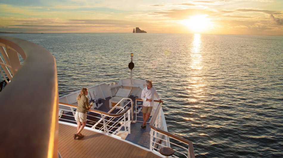 La Pinta Galapagos Cruise Ship - Bridge