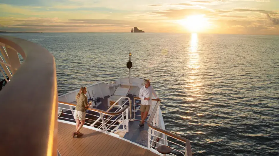 La Pinta Galapagos Cruise Ship - Bridge