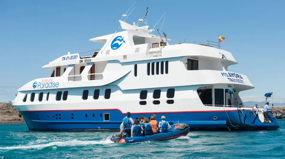 Natural Paradise Galapagos Cruise - Panga Ride back to the boat 
