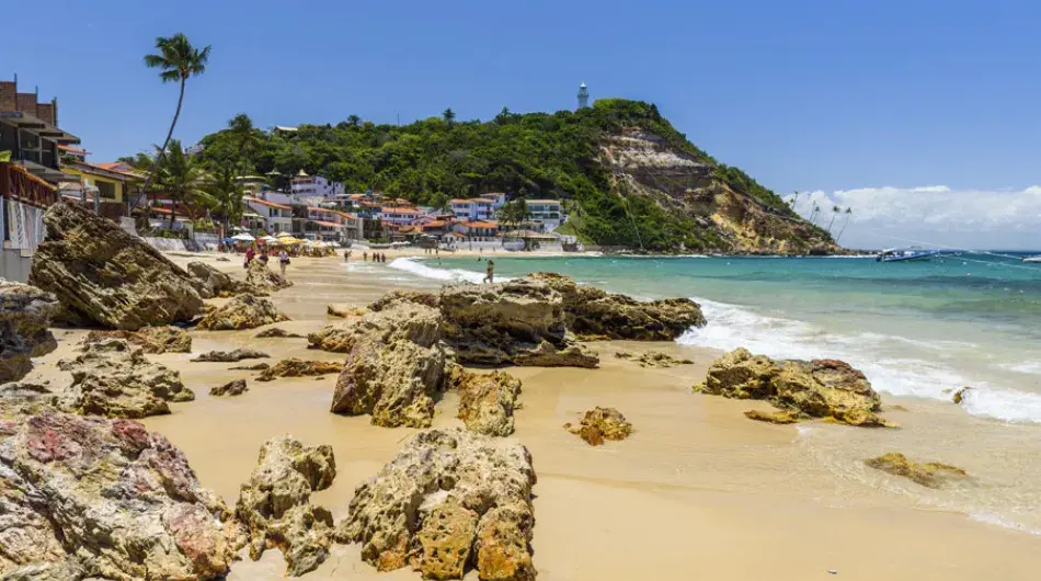 Morro de Sao Paulo beach