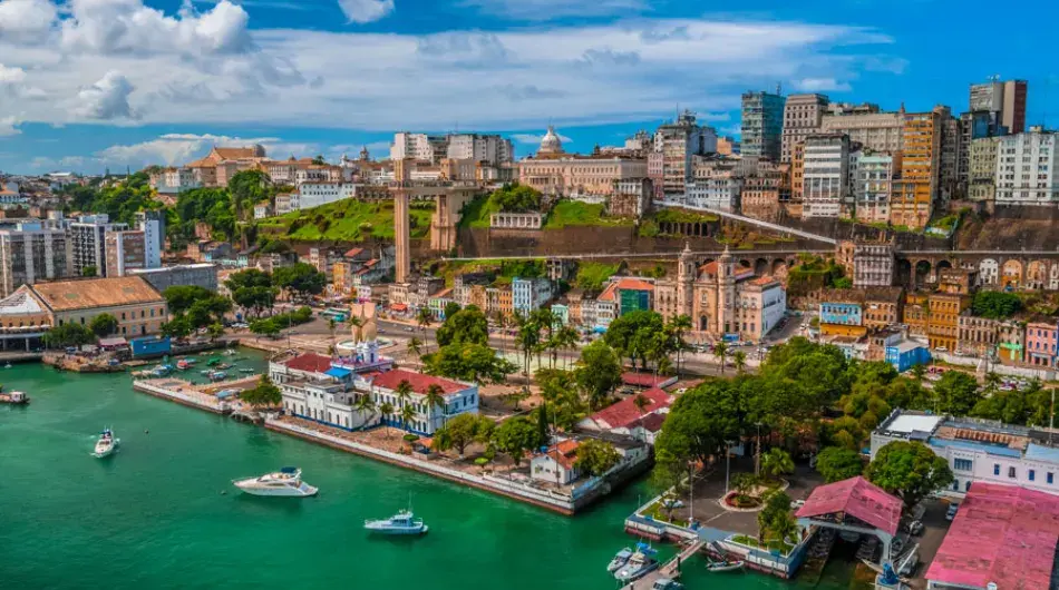 Salvador de Bahia panoramic view