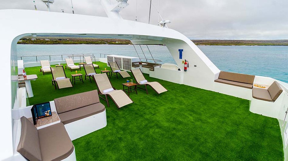 Galaxy Yacht Galapagos Islands Cruise - Solarium