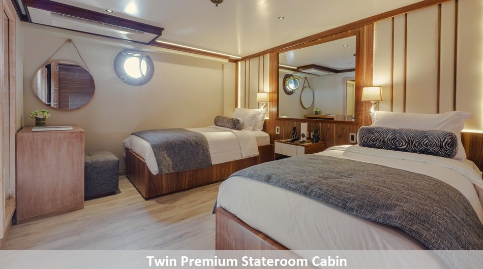 Evolution Galapagos Cruise Ship - Premium Stateroom