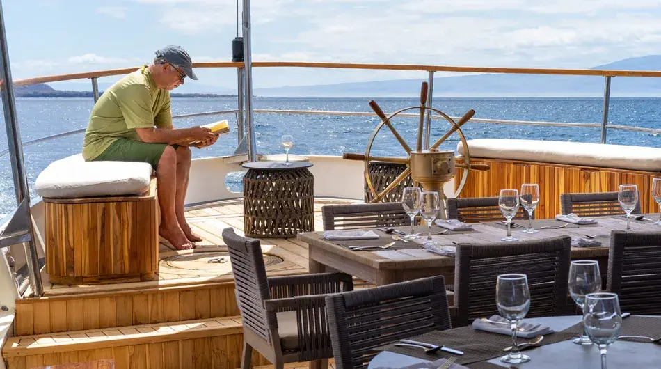 Grace Yacht, Galapagos Islands - Exterior Dining