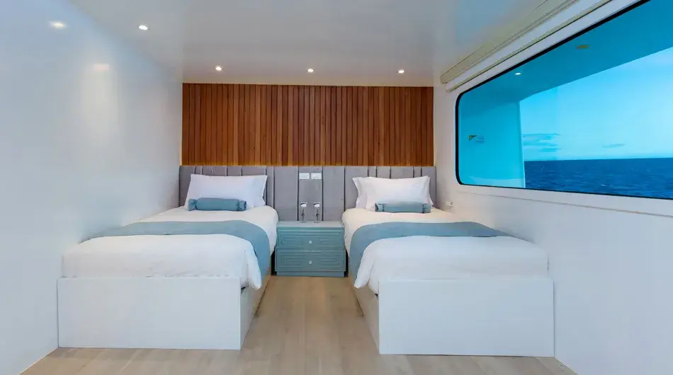 Ocean Spray Galapagos Cruise Ship - Twin Cabin 