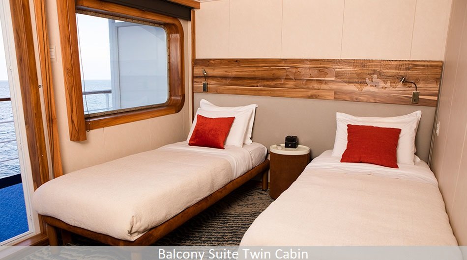 Galapagos Legend Cruise Ship - Balcony Suite