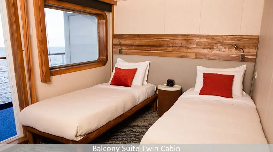 Galapagos Legend Cruise Ship - Balcony Suite