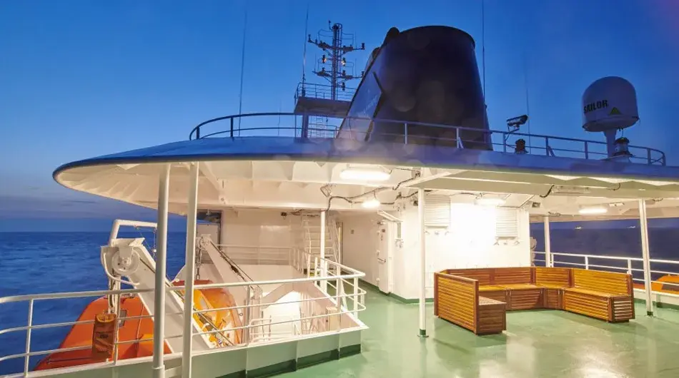 Hondius observation deck