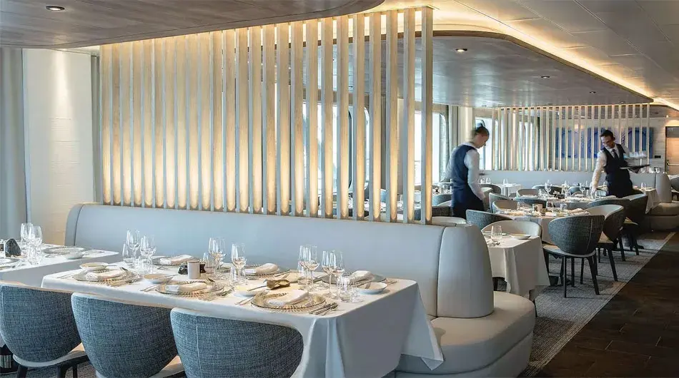 Le Commandant Charcot Dining Room
