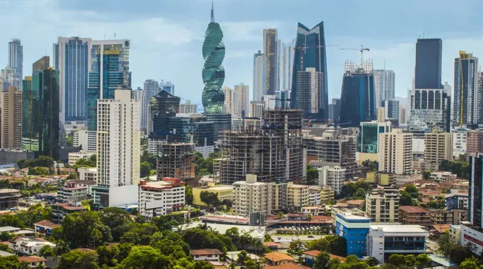 Panama City panoramic
