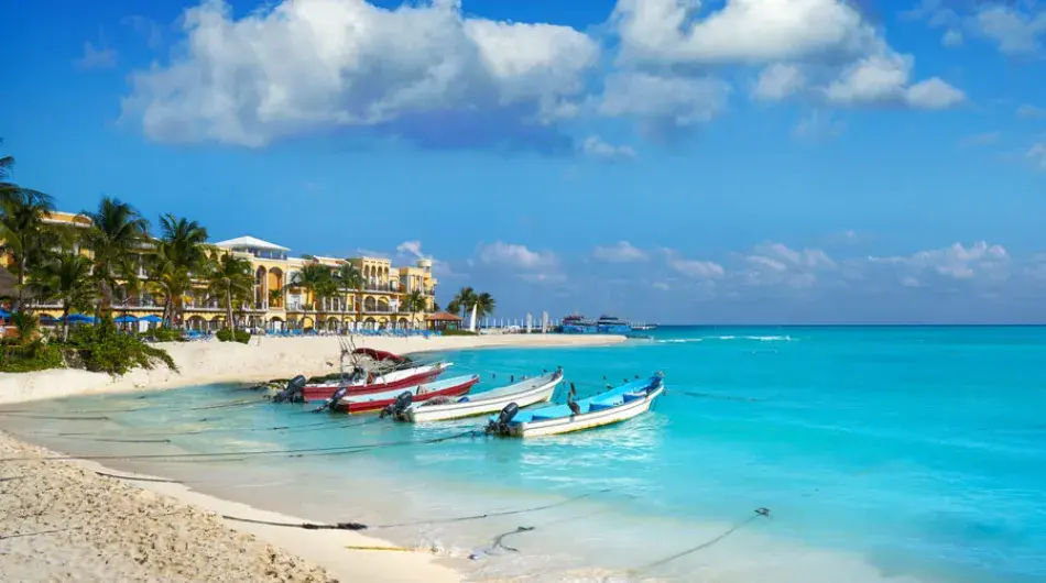 Playa del Carmen beach, Mexico