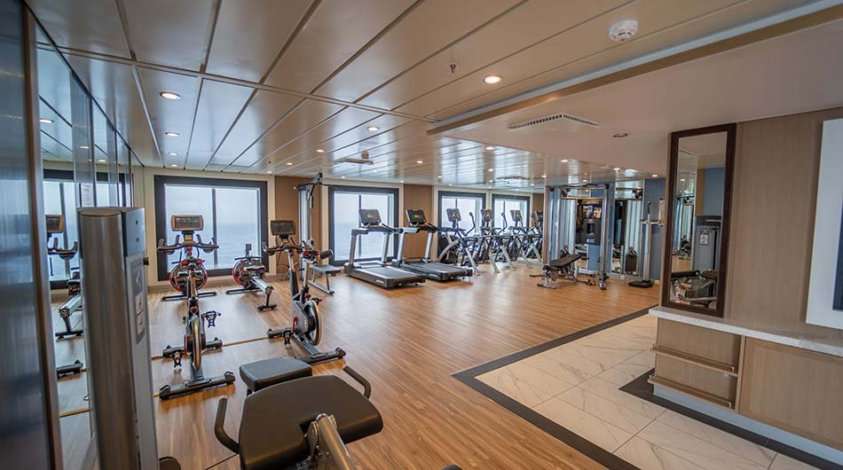 Gym on Greg Mortimer